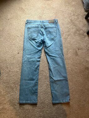 Hooey x Rock & Roll Denim Revolver Straight Slim Straight Jeans 34x34